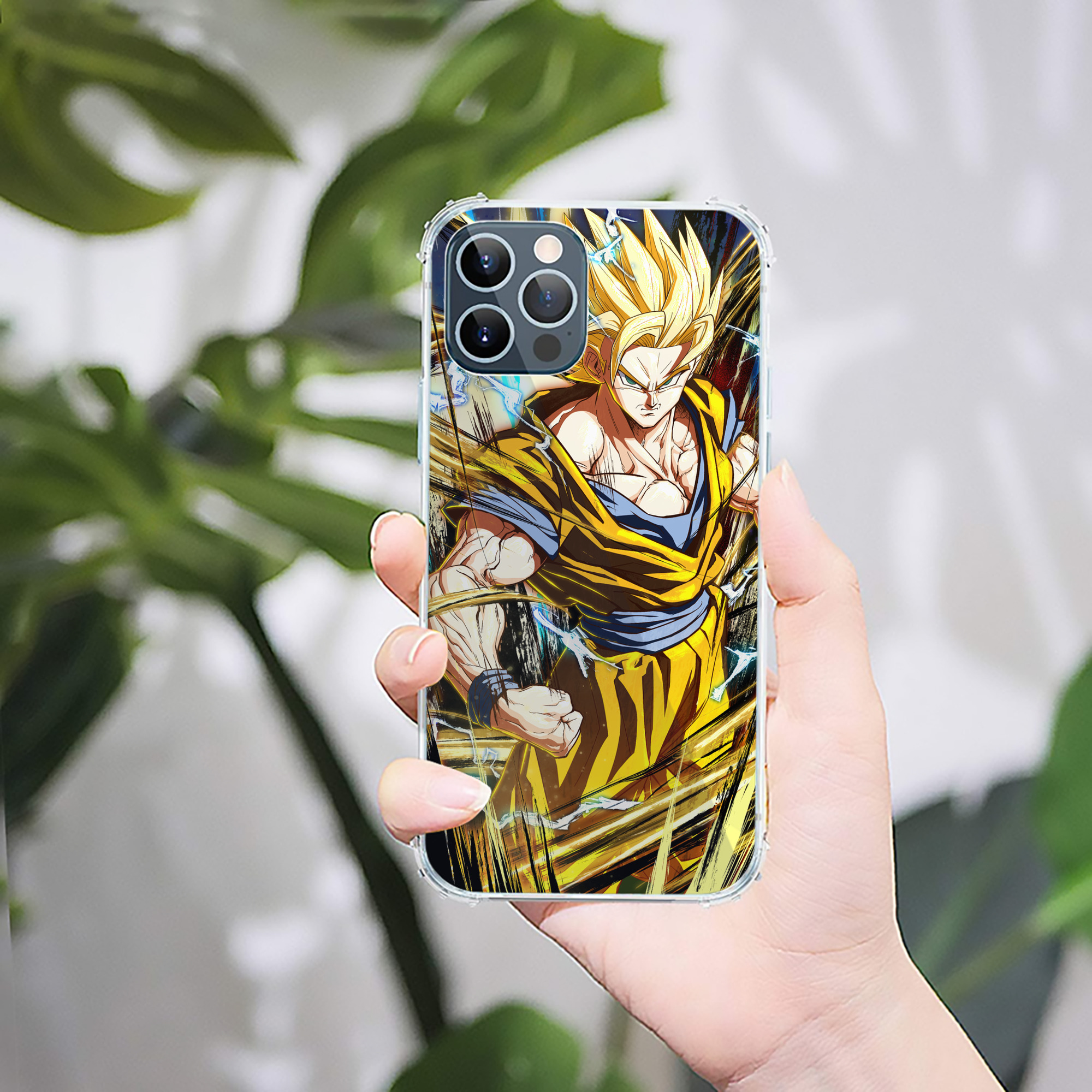 （画像用） ドラゴンボール DRAGON BALL 【iPhone 12シリーズ対応】透明スマホケース（クリアソフトケース）